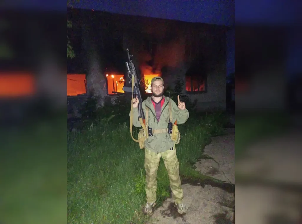 Алхаст Идалов с позывным «Куба». Фото: личная страница ВКонтакте.